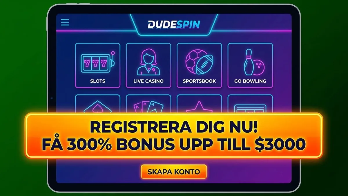 Registrera dig med bonus